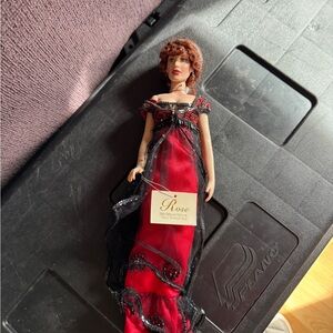 Rose Titanic Glass Doll